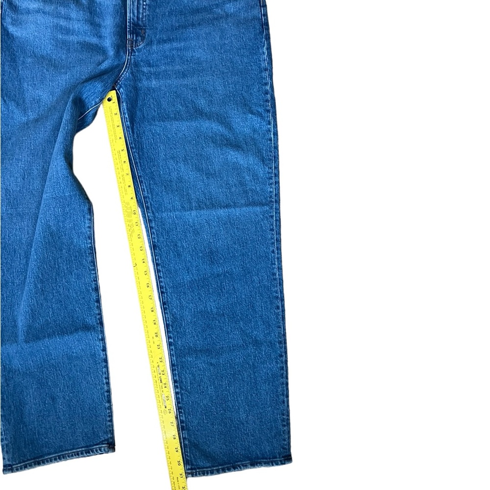 NWT Madewell The Perfect Vintage Straight Jeans Women's 33 Long Tall - Picture 13 of 14